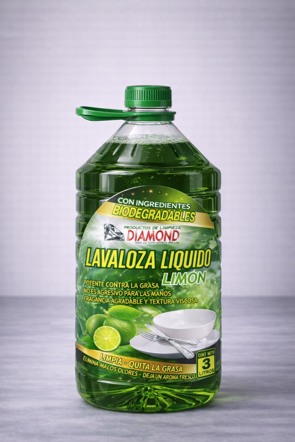 Lavaloza Liquido Limón Verde - Image 2