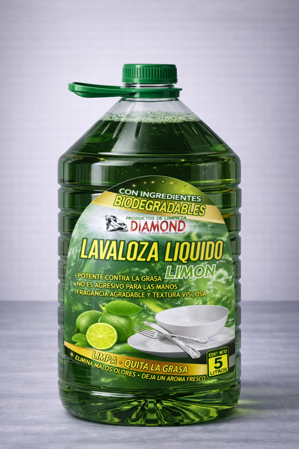 Lavaloza Liquido Limón Verde - Image 3