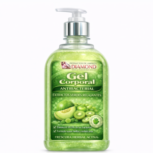 Jabón Gel Corporal Líquido Extractos Verdes Relajantes